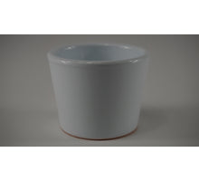 Konische pot glanswit 7 cm serie 440