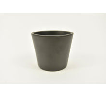 Conical pot anthracite matt 7 cm series 440