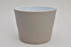 Konische pot sand greige 10 cm serrie 440