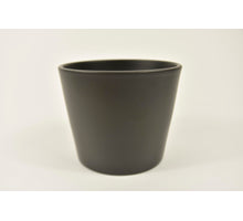 Conical pot anthracite matt 13 cm series 440