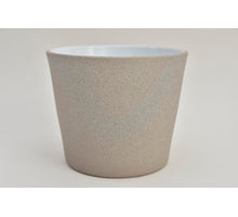 Konische pot sand greige 13 cm serrie 440
