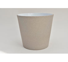 Konische pot sand greige 15 cm serrie 440