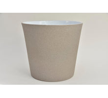 Konische pot sand greige 19 cm serrie 440