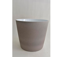Konische pot sand greige 26 cm serrie 440