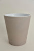 Konische (orchidee) vaas sand greige 15cm serie 441