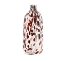 Vase glass ''Turtle'' Ø13.5x29cm Brown