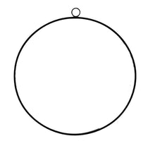 Ring metal Ø59x1cm Black