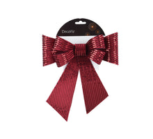 Strik polyester rood L.1cm x W.15cm x H.17cm