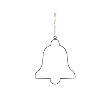 Hanger frame bell metal 24x28cm Black