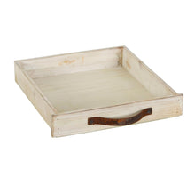 Drawer wood 28x28x5cm Antique Natural-wash