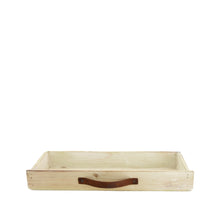 Drawer wood 38x18x5cm Antique Natural-wash
