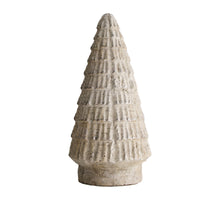 Tree cement Ø15x30cm Silver