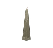 pc. 1 cone candle frosted 28 hrs. Mint 50x200mm