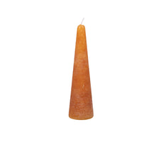 pc. 1 cone candle frosted 46 hrs. Copper 60x250mm
