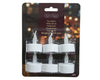 Blister a 6 LED tealight BO indoor Flame dia3.80 H4.60cm-1L