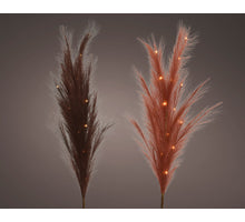 Micro LED Warm white plume fabric BO indoor autumn assorted  H70 cm