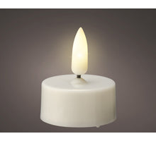 LED theelicht plastic BO binnen wit/warm wit D.3.8cm x H.4.7cm