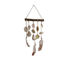 Mobile nature with shells 18x1.7x40cm Natural