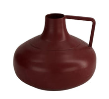 Bottle iron Ø13x10.5cm Burgundy