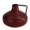 Bottle iron Ø13x10.5cm Burgundy