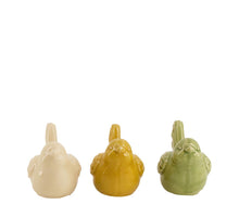 Bird ceramic 14x7.5x9cm 3 colours Assorted