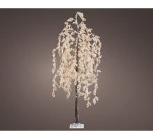Boom white flower buiten warm wit H210cm 600 microLED