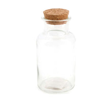 Bottle glass Ø7x13.5cm Transparent