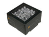 w/b. 144 glassballs/wire silver shiny 25 mm