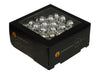 w/b. 72 glass balls/wire silver shiny 30 mm