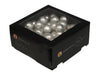 w/b. 72 glassballs/wire silver mat 30 mm