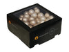 w/b. 72 glassballs/wire champagne combination 30 mm