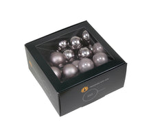 w/b. 36 glassballs/wire tuffstone 40 mm