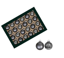 w/b. 48 glassballs/cap pigeon 40 mm