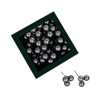 w/b. 144 glassballs/wire pigeon 25 mm