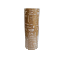 Rol pakpapier Gift Words FSCmix 50cm 10kg