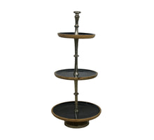 Etagiere wood 75x35x2.5cm Black
