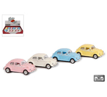Kinsmart VW classical beetle 1967 4 assortie pastelkleur