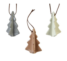 Hanger Boom 3D porselein 3 assortie kleuren 4,5x4x8,5cm