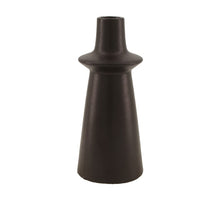Vase ceramic Ø11x25.5cm Black