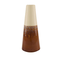 Vase ceramic Ø11.5x26cm Brown