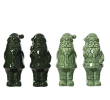 Kerstman dolomiet 4 assortie Groen D10 H25cm