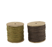 Rope jute nature Ø14x13.5cm Mixed grey