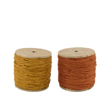 Rope jute nature Ø14x13.5cm Mixed brown
