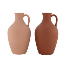Vase terracotta Ø13.5x23.5cm Mixed