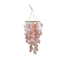 Mobile capiz nature 28x28x70cm Pink