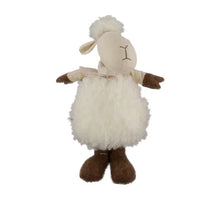 Statue sheep fabric 16x14x29cm