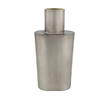 Bottle metal 14x9x28.5cm Antique Silver
