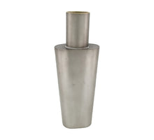 Bottle metal 14x9x38.5cm Antique Silver