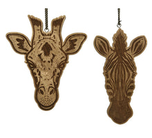 Swingtag a 1 paul animal gold wash 2ass natural/gold 22x12x1,5cm