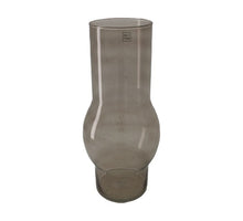 Vase glass Ø19x43cm Taupe